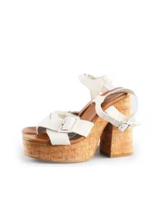 Notre-V Sandalen Beige 171909
 Maat 38
 