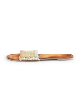 Lazamani Slippers Goud 176510
 Maat 42
 