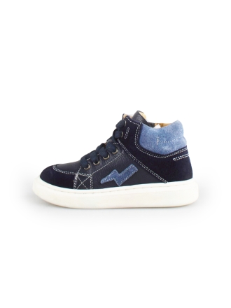Muyters Hoge sneakers Blauw 180541
 Maat 23
 