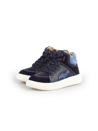 Muyters Hoge sneakers Blauw 180541
 Maat 23
 