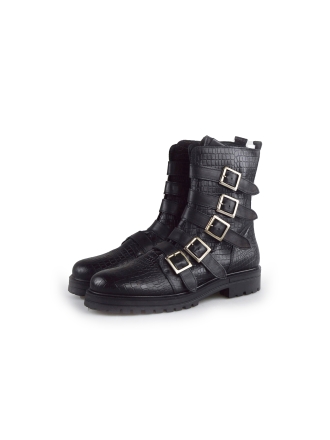 Muyters Biker boots Zwart 180559
 Maat 40
 
