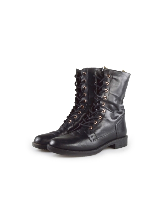 Nelson Veterboots Zwart 188023
 Maat 39
 