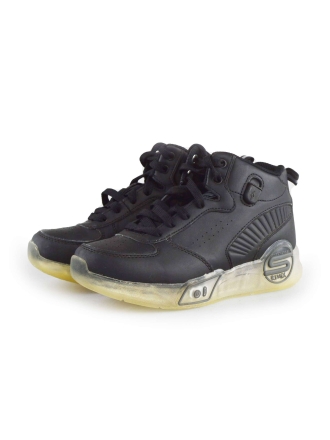 Skechers Hoge sneakers Zwart 188785
 Maat 35
 