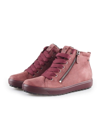 Ecco Hoge sneakers Paars 188962
 Maat 38
 