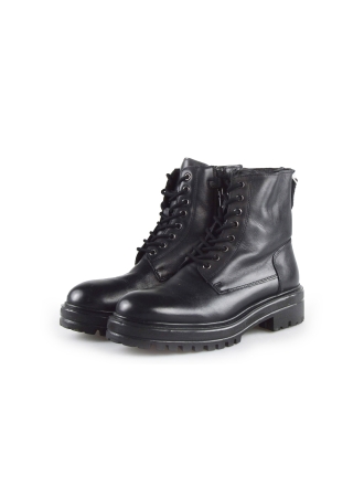 Nelson Veterboots Zwart 189173
 Maat 38
 