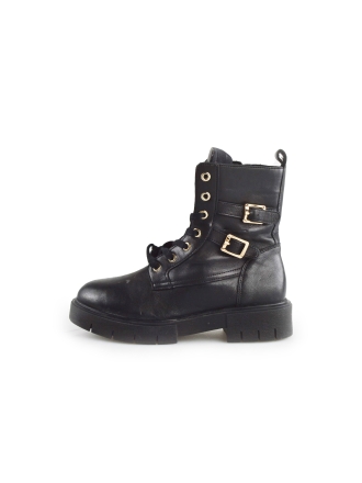 Nelson Veterboots Zwart 189585
 Maat 36
 