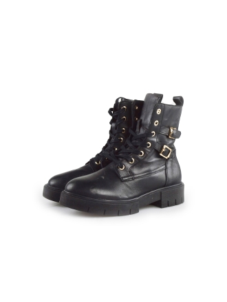 Nelson Veterboots Zwart 189585
 Maat 36
 