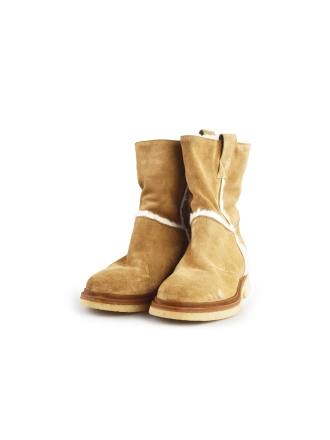 Notre-V Enkellaarzen Beige 190054
 Maat 38
 