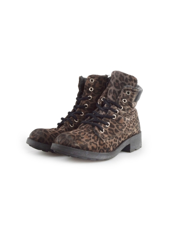 Bullboxer Veterboots Zwart 190248
 Maat 36
 
