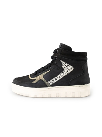 Maruti Hoge sneakers Zwart 192841
 Maat 36
 