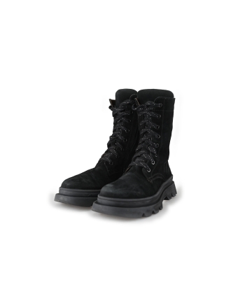 Braqeez Veterboots Zwart 197379
 Maat 36
 