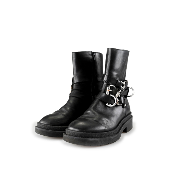 Ann Rocks Biker Boots