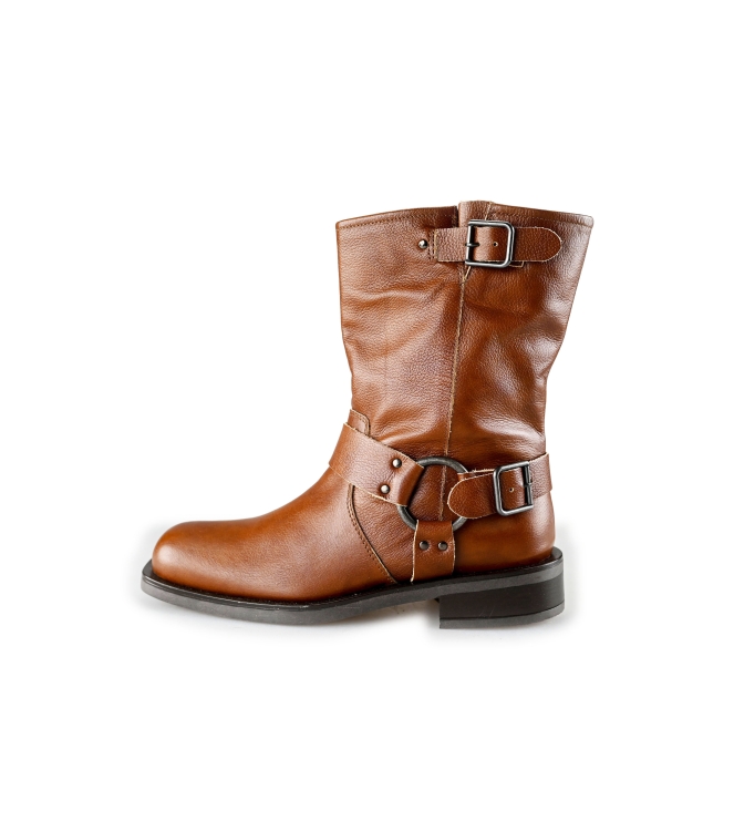 Ann Rocks Biker Boots