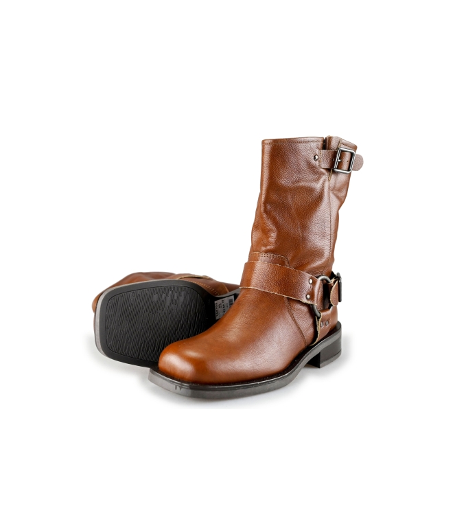 Ann Rocks Biker Boots