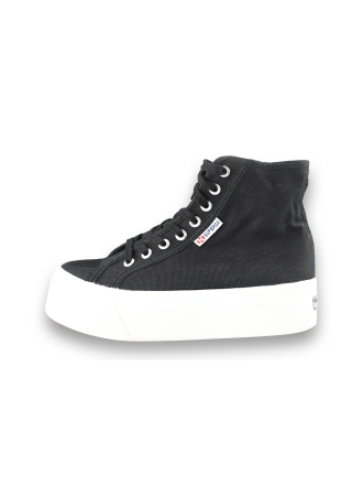 Superga Hoge sneakers Zwart 199926
 Maat 37
 