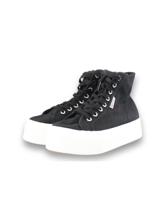 Superga Hoge sneakers Zwart 199926
 Maat 37
 