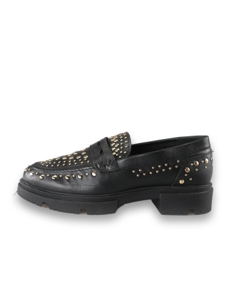 Lina Locchi Loafers Zwart 200952
 Maat 37
 