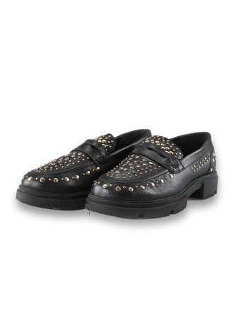 Lina Locchi Loafers Zwart 200952
 Maat 37
 