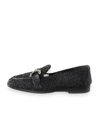 Lina Locchi Loafers Grijs 200983
 Maat 38
 