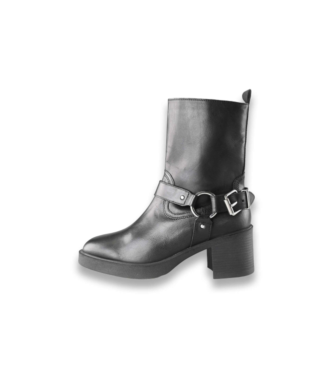 Ann Rocks Biker Boots