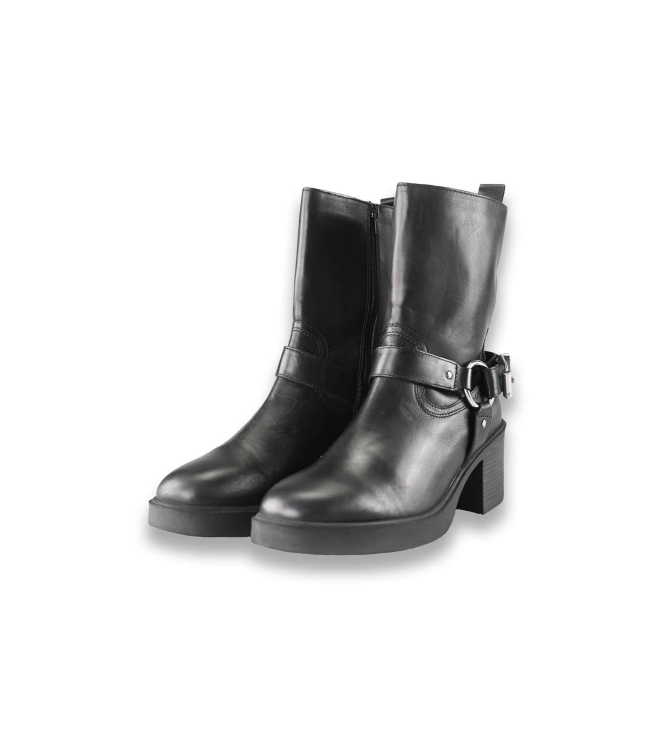 Ann Rocks Biker Boots