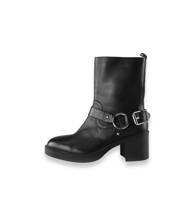 Ann Rocks Biker Boots