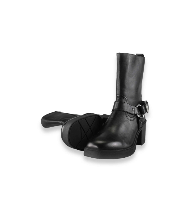 Ann Rocks Biker Boots