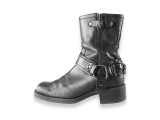 Ann Rocks Biker Boots