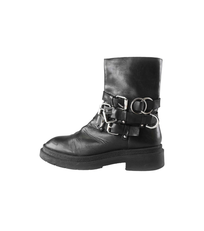 Ann Rocks Biker Boots