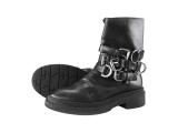 Ann Rocks Biker Boots