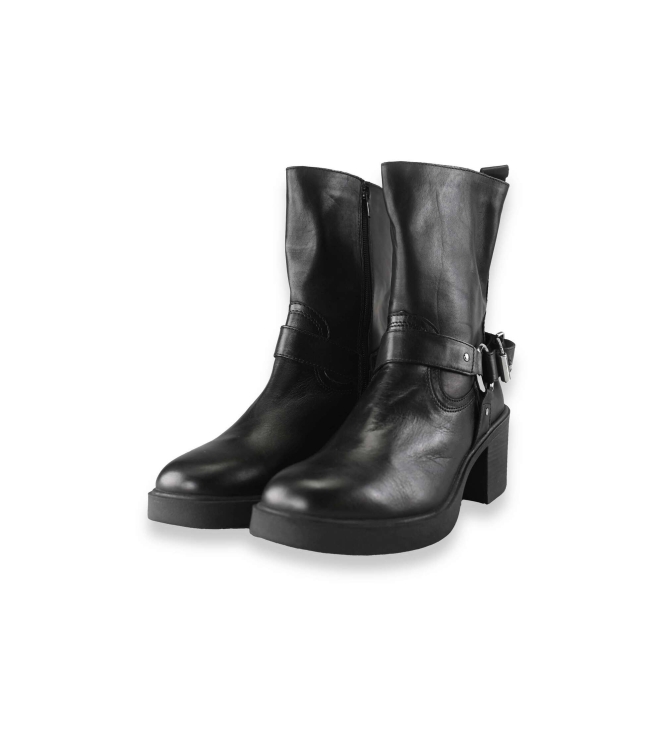 Ann Rocks Biker Boots