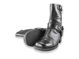Ann Rocks Biker Boots
