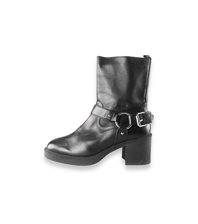 Ann Rocks Biker Boots