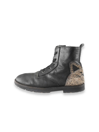 Muyters Veterboots Zwart 205497
 Maat 31
 