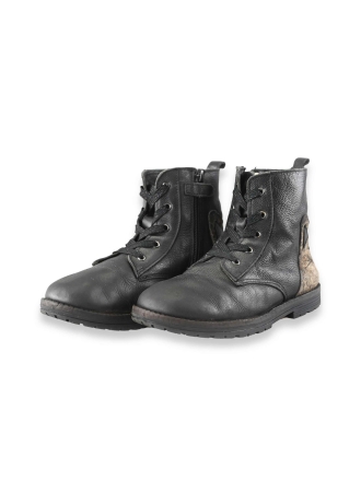Muyters Veterboots Zwart 205497
 Maat 31
 