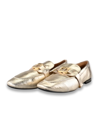 Notre-V Loafers Goud 208268
 Maat 39
 