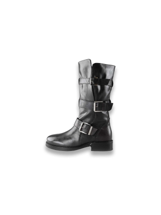 Bronx Biker boots Zwart 208434
 Maat 38
 