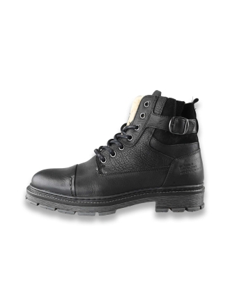 Bullboxer Veterboots Zwart 209213
 Maat 41
 