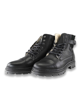 Bullboxer Veterboots Zwart 209213
 Maat 41
 