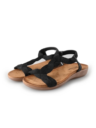 Ella Cruz Sandalen Zwart 211842
 Maat 37
 
