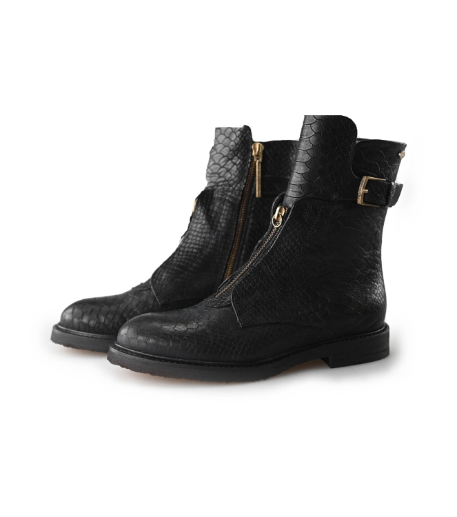 Fred De La Bretoniere Biker Boots
