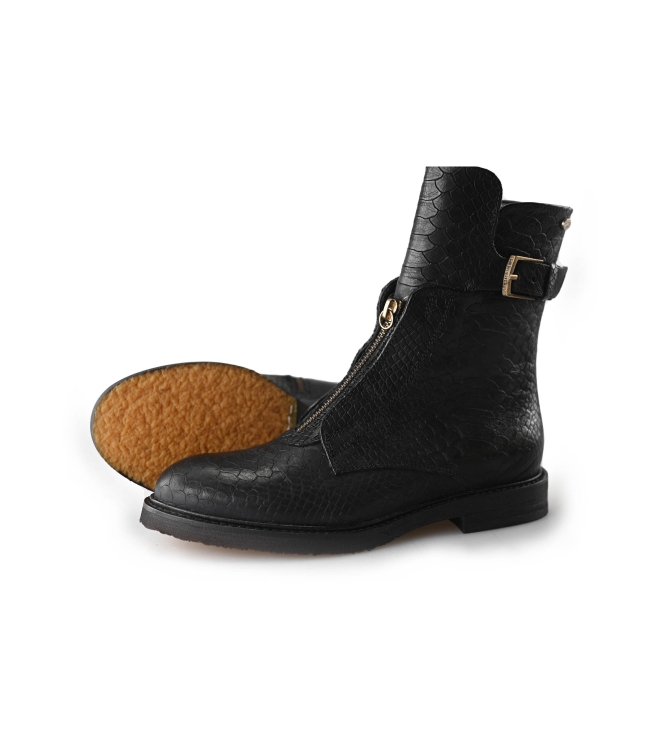 Fred De La Bretoniere Biker Boots