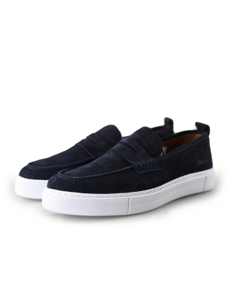 Alberto Bellini Loafers Blauw 212584
 Maat 44
 