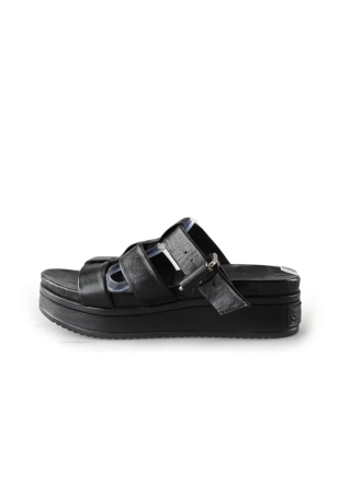 Shabbies Slippers Zwart 214451
 Maat 38
 
