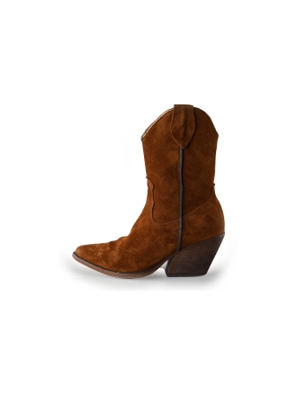 Sub55 Cowboy laarzen Bruin 215350
 Maat 36
 