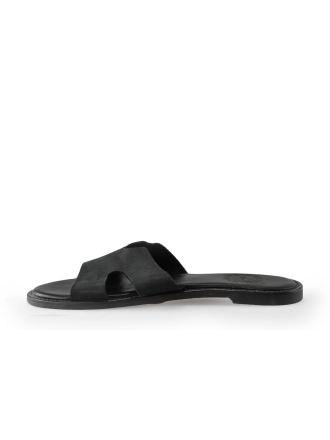 Nelson Slippers Zwart 215670
 Maat 38
 