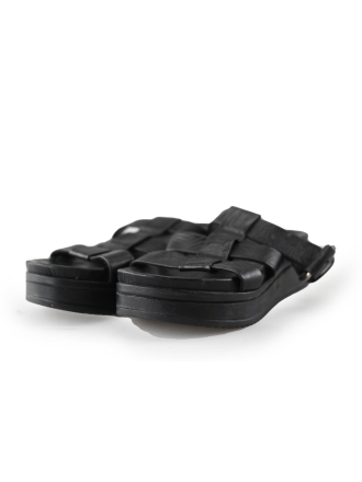 Shabbies Slippers Zwart 217258
 Maat 38
 