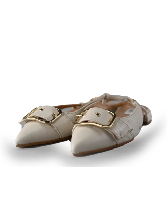 Notre-V overhemd Beige 217415
 Maat 38
 