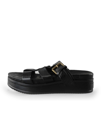 Shabbies Slippers Zwart 217883
 Maat 38
 