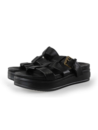 Shabbies Slippers Zwart 217883
 Maat 38
 